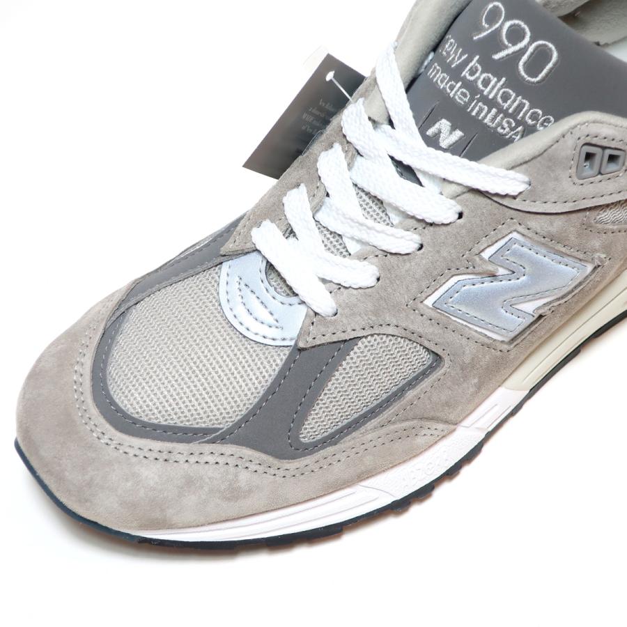 990シリーズ NEW BALANCE M990GY2 GRAY GREY MADE IN USA M990V2