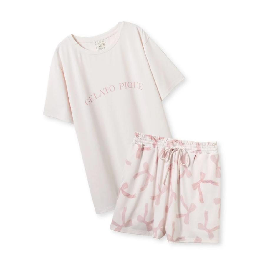 gelato pique（ジェラートピケ） SALE30%OFF 接触冷感 モチーフ4柄ワン