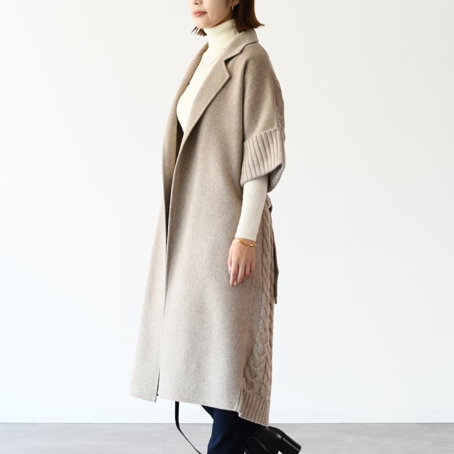 Max Mara（マックスマーラ） コート ウール カシミヤ ケーブル 編み