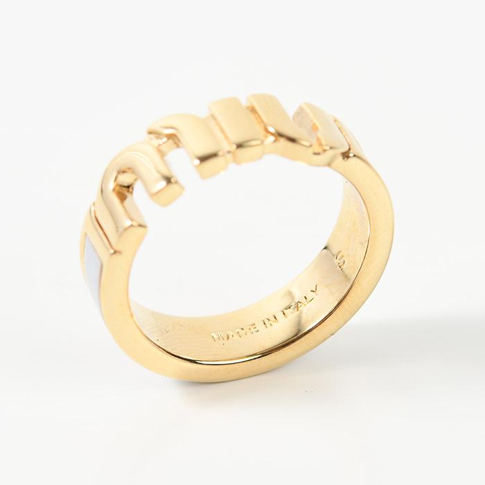 miu miu（ミュウミュウ） アクセサリー 指輪 エナメルメタル リング