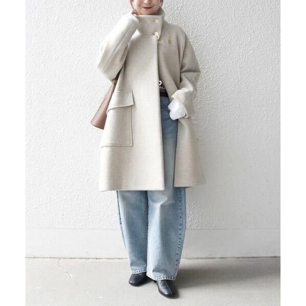 SHIPS（シップス） SHIPS any: カシミヤ ミックス スタンドカラー