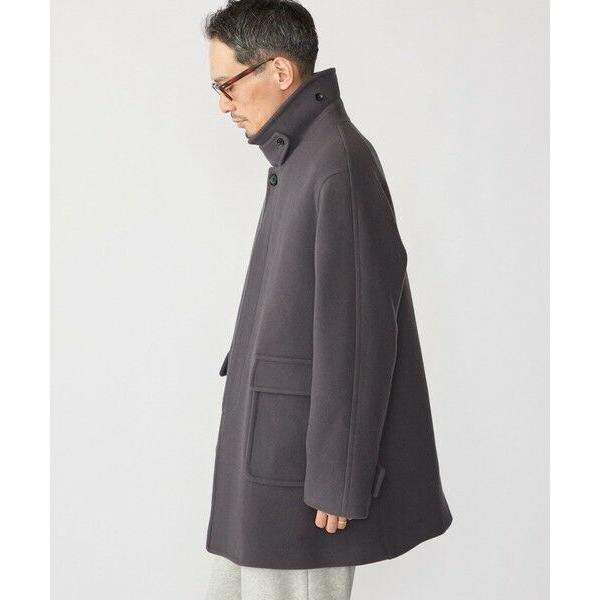 SHIPS（シップス） SHIPS: S140 ウールシルク ステンカラー コート