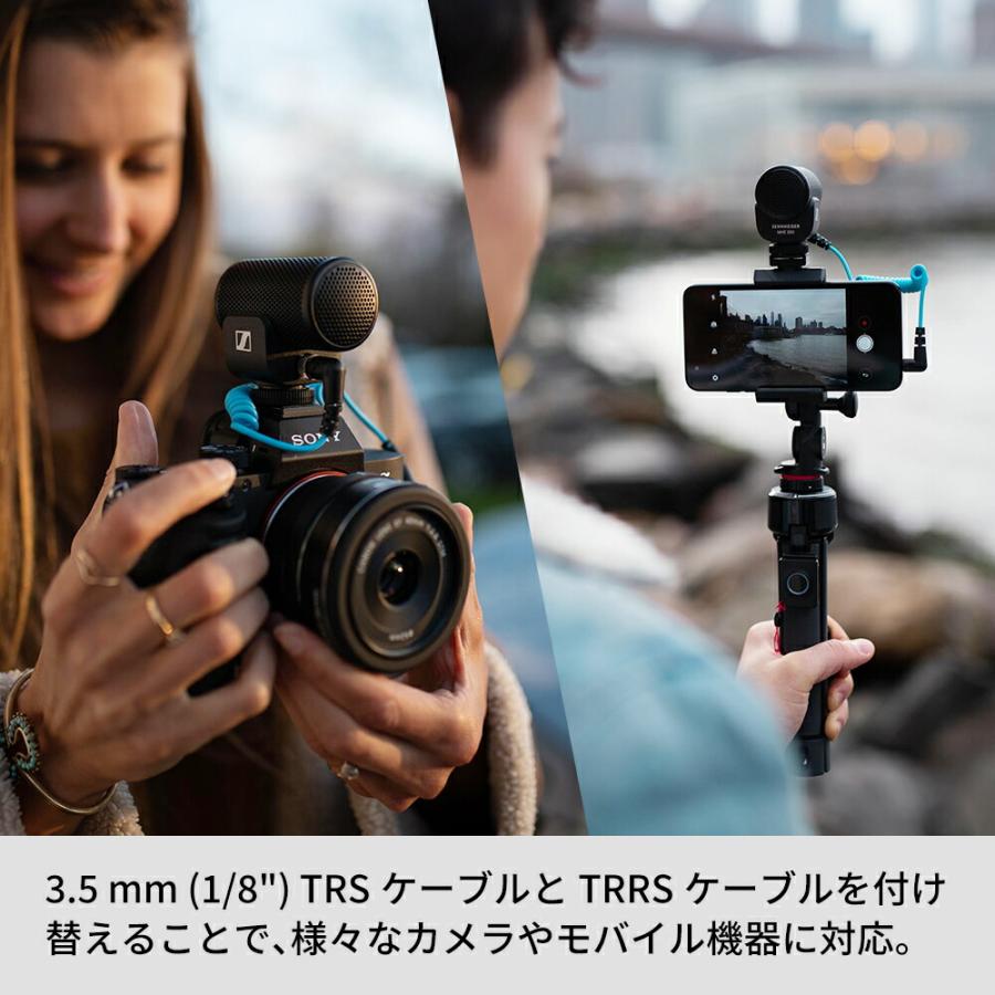 Sennheiser ゼンハイザー MKE 200 オンカメラマイク 【国内正規品