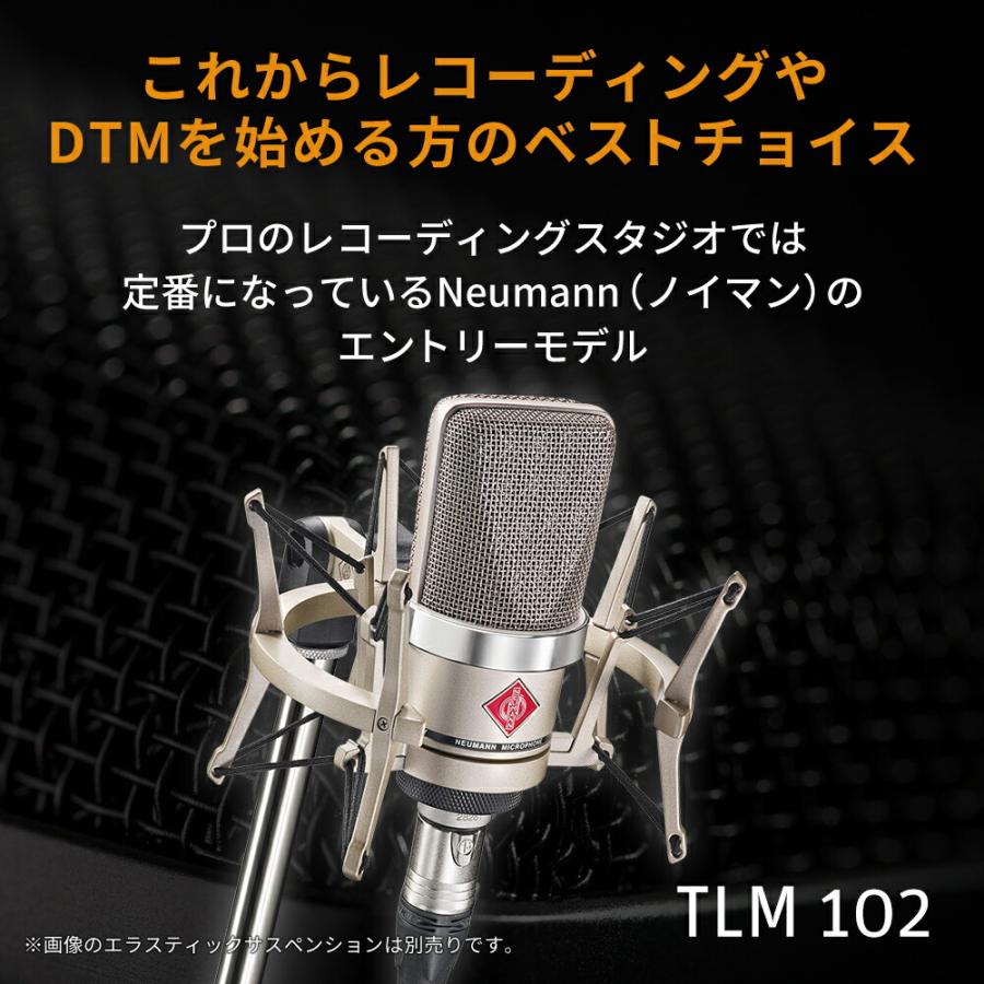 NEUMANN（ノイマン） TLM 102 マイクロホン【国内正規品】 メーカー