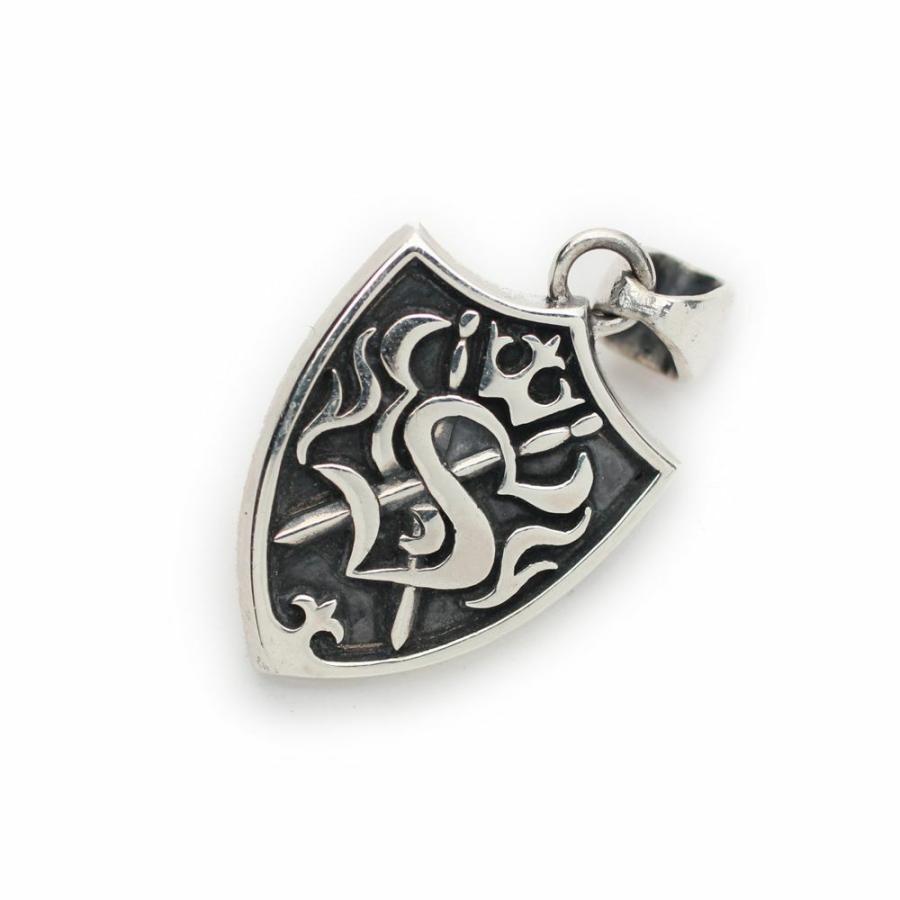 S'FACTORY アクセサリー エンブレム ペンダントトップ Silver925 : S