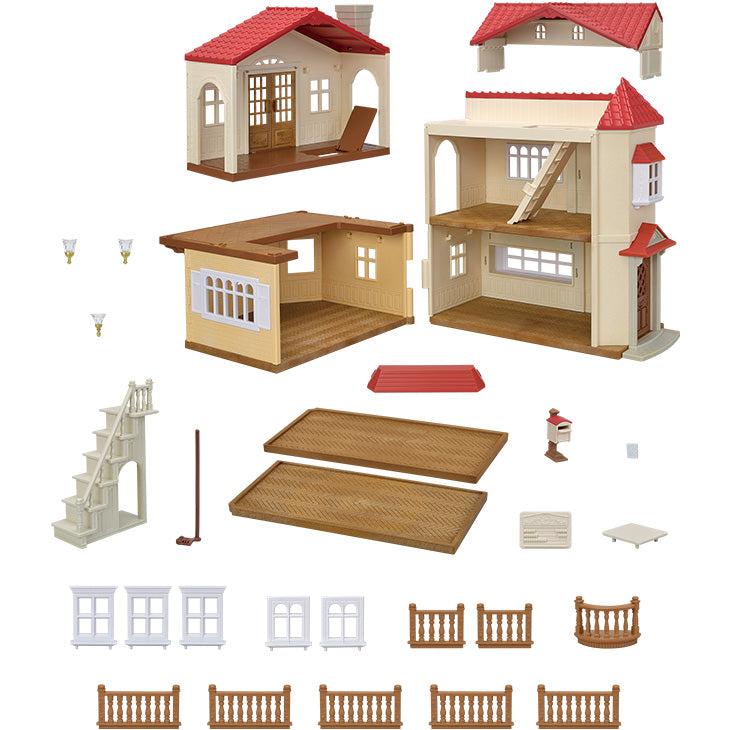 Sylvanian Families シルバニアファミリー 赤い屋根の大きなお家