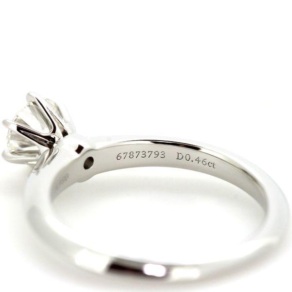 TIFFANY&Co.（ティファニー） ソリティア 0.46ct ダイヤモンドリング I
