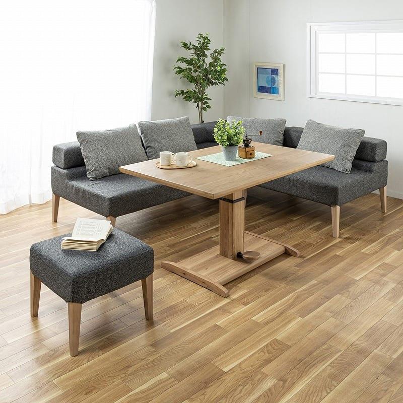 シギヤマ家具工業 テーブル おしゃれ 木目 リビングテーブル