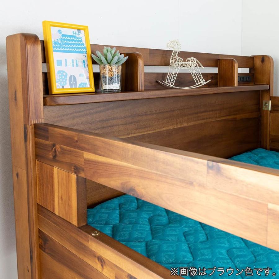 二段ベッドブラント WH(配送員設置) : 島忠・ホームズ Yahoo!店 - 通販