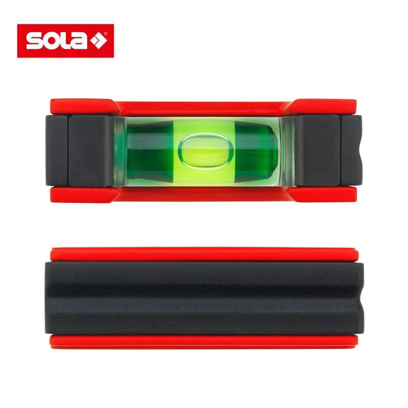 SOLA(ソラ) 01621201 コンパクトマグネットレベル クリップ付 （GO