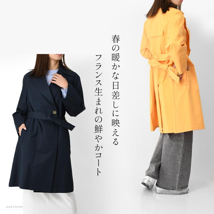 LENER（レネール） トレンチコート レディース 春 コート ミドル丈