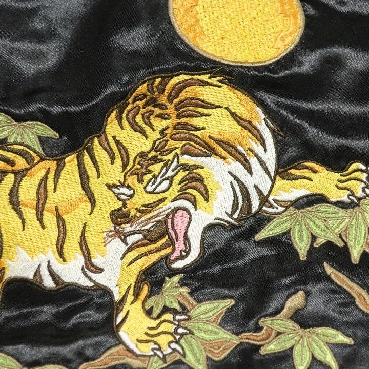 メンズセレクト スカジャン メンズ リバーシブル 和柄 和風 刺繍