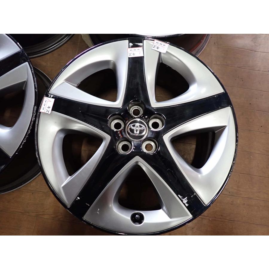 4本SET 会社宛 送料無料 17×7J トヨタ 50 後期 プリウス ツーリング
