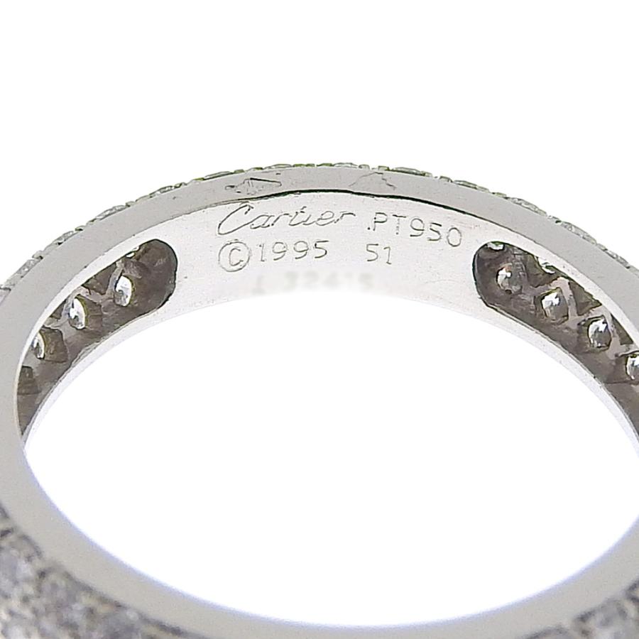 Cartier（カルティエ） フルエタニティリング 指輪 プラチナ Pt950