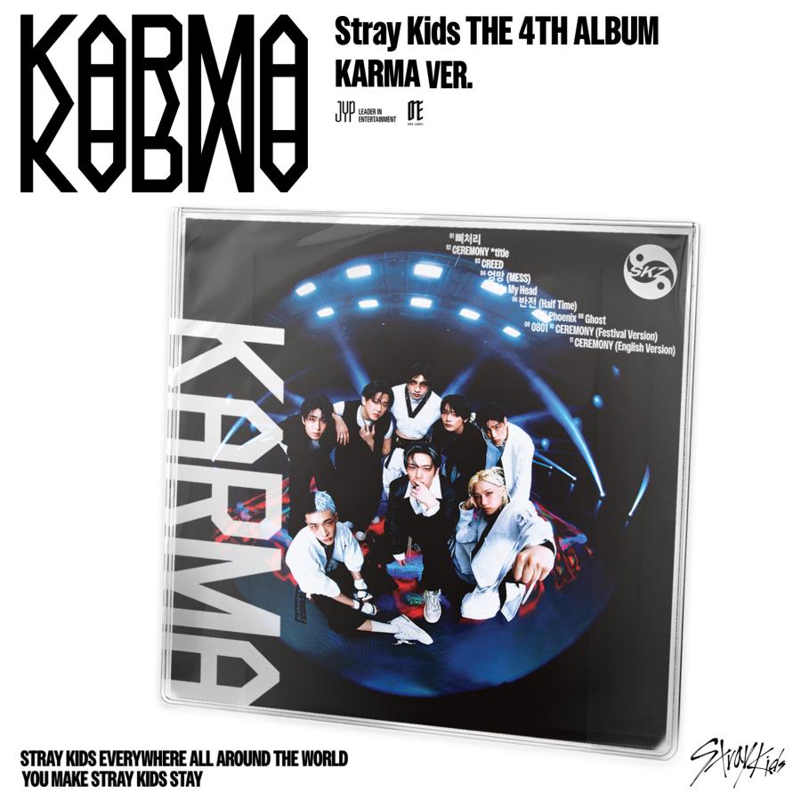 限定盤】【和訳選択】STRAY KIDS - 4TH ALBUM [KARMA] (KARMA VER