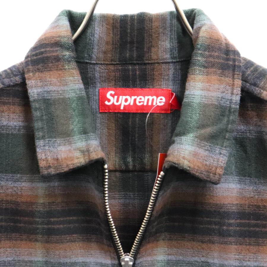 Supreme（シュプリーム） 24SS Shadow Plaid Flannel Zip Up Shirt