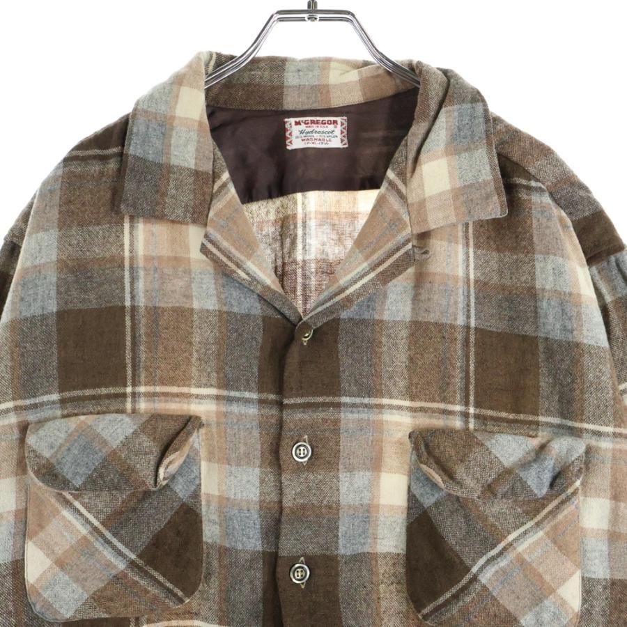 McGREGOR（マックレガー） マクレガー 50S VINTAGE WOOL CHECK L/S