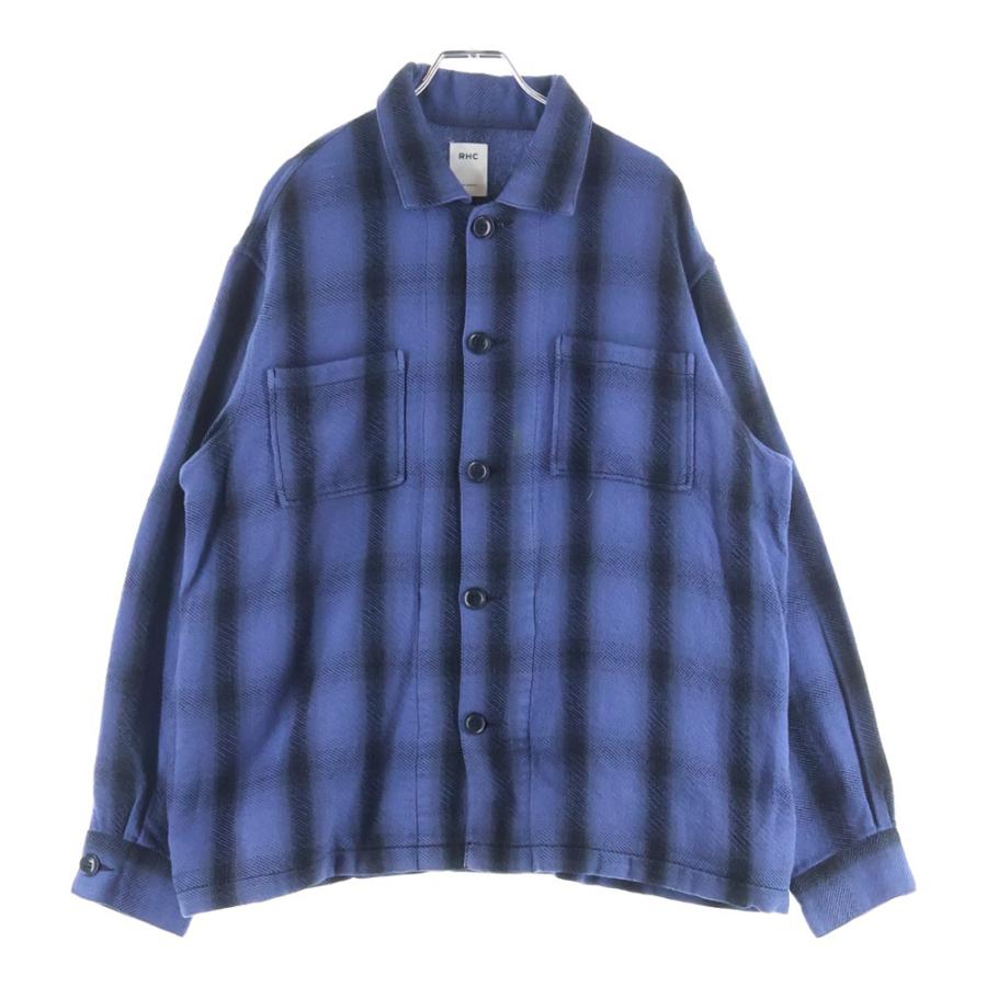 RHC Ron Herman アールエイチシー ロンハーマン Ombre Plaid Shirt