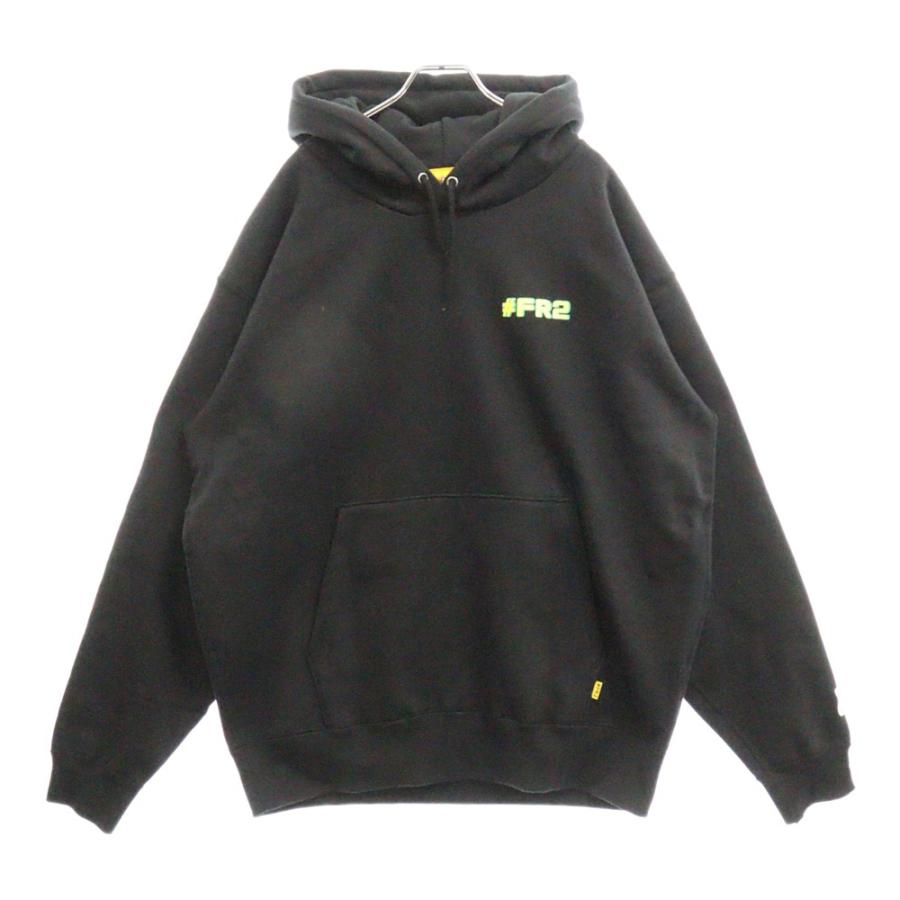 FR2 エフアールツー FXXKING RABBITS バッグロゴ プルオーバーパーカー