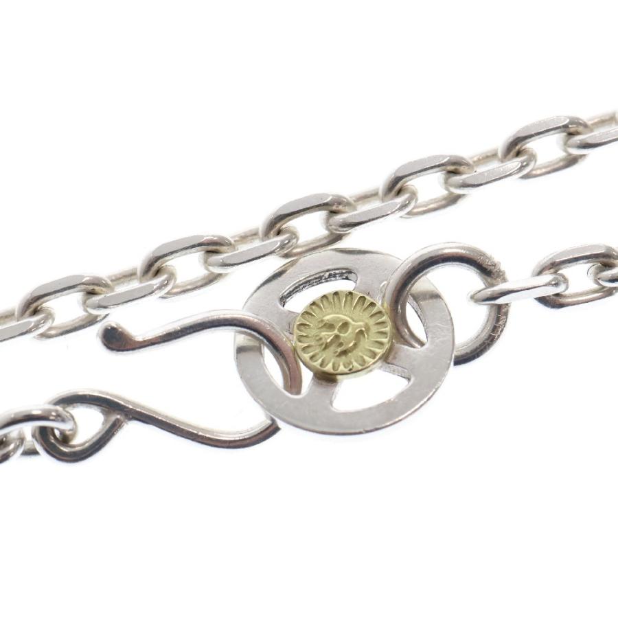 WING ROCK ウィングロック 18K CH-MSK+チェーン 50cm 金メタル