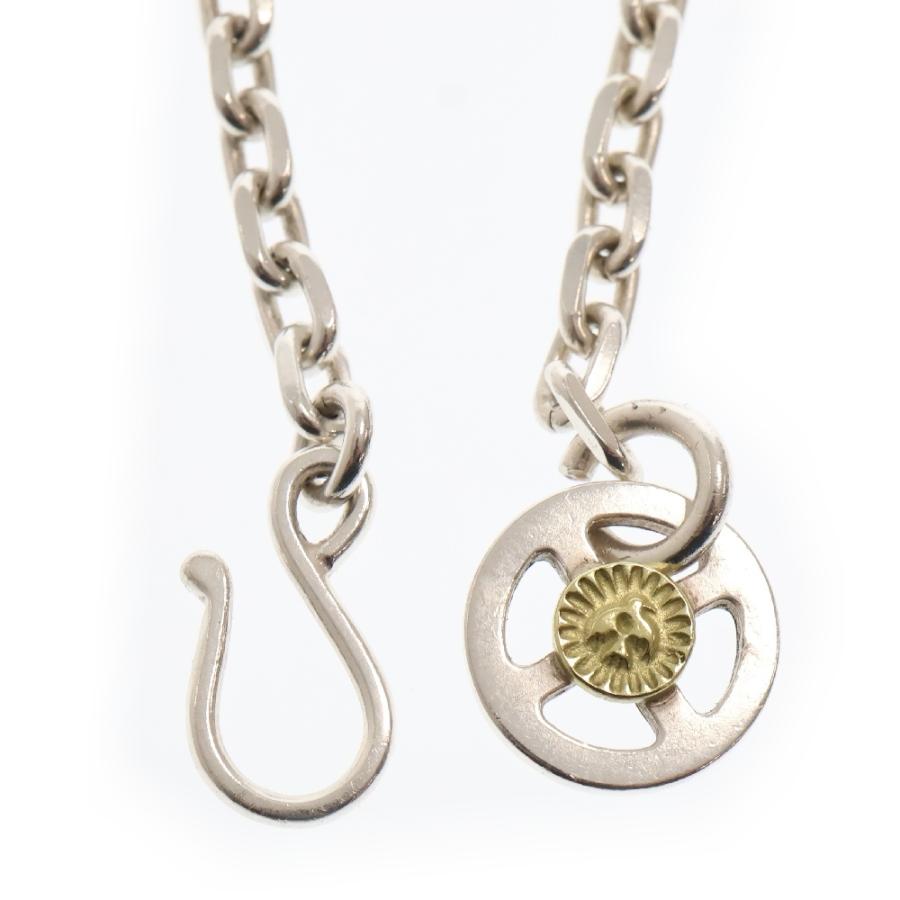 WING ROCK ウィングロック 18K CH-MSK+チェーン 50cm 金メタル