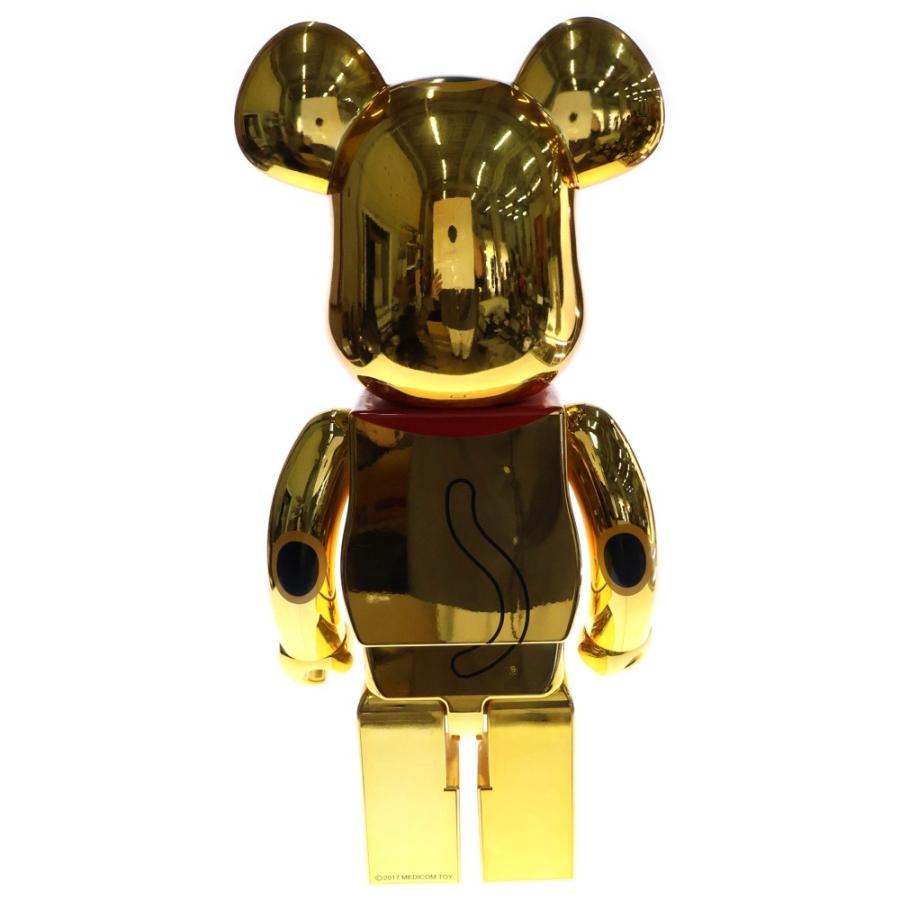 MEDICOM TOY（メディコム・トイ） BE@RBRICK 招き猫 開運 金メッキ