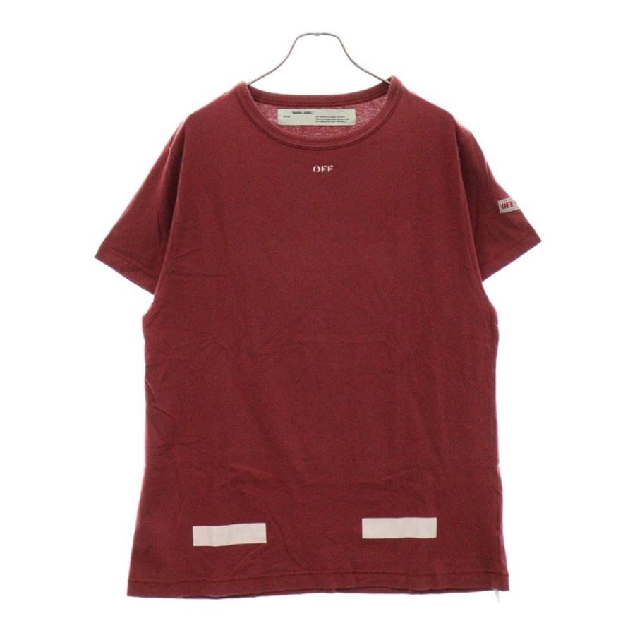 OFF-WHITE オフホワイト 17AW Cross Arrow Logo T-Shirt ロゴプリント