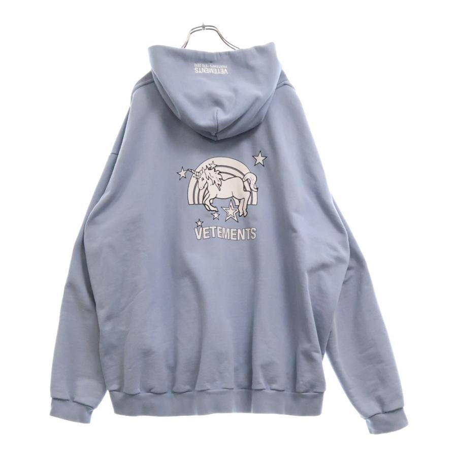 VETEMENTS（ヴェトモン） 18SS Rainbows Unicorn Hooded レインボーズ