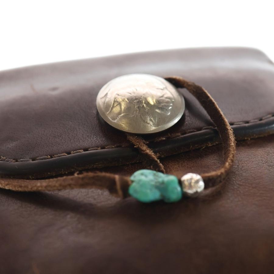 goro's（ゴローズ） 二つ折り レザーウォレット 財布 ブラウン : BRING