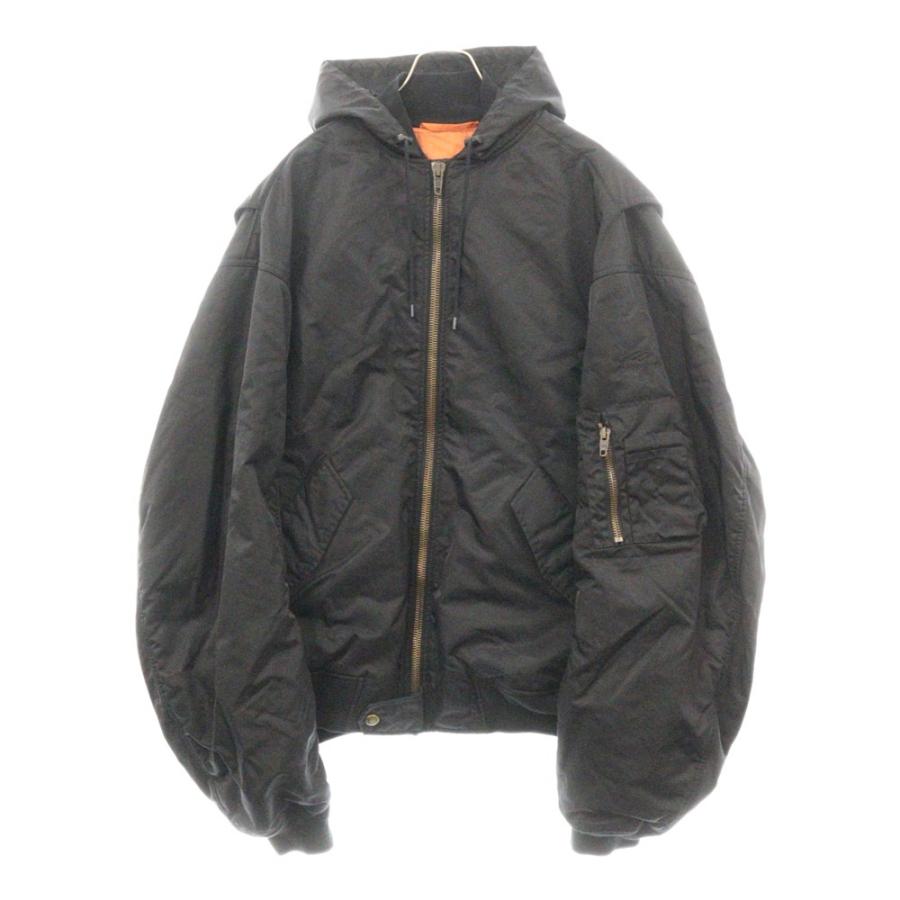 BALENCIAGA（バレンシアガ） 22SS Hooded Ma-1 Bomber Blouson
