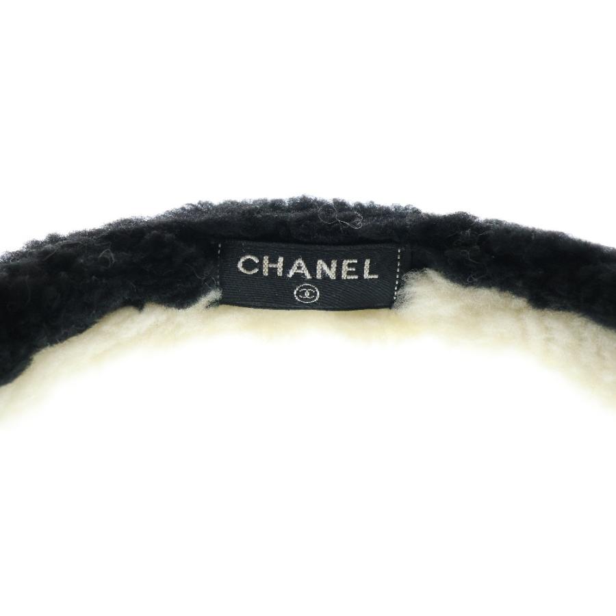CHANEL（シャネル） ココマーク イヤーマフラー 耳当て ブラック