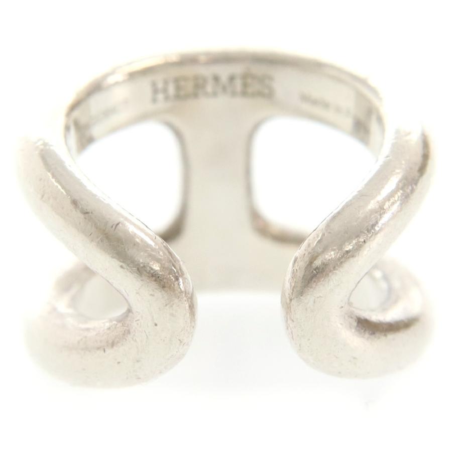 HERMES（エルメス） オスモズ GM リング シルバー 59(16.5号) : BRING
