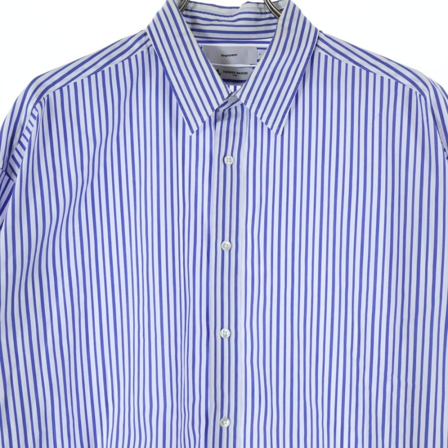 グラフペーパー THOMAS MASON REGULAR COLLAR SHIRT トーマスメイソン