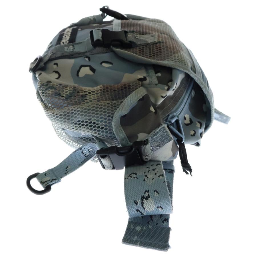Supreme（シュプリーム） 20SS Waist Bag Blue Camo カモ柄 メッシュ