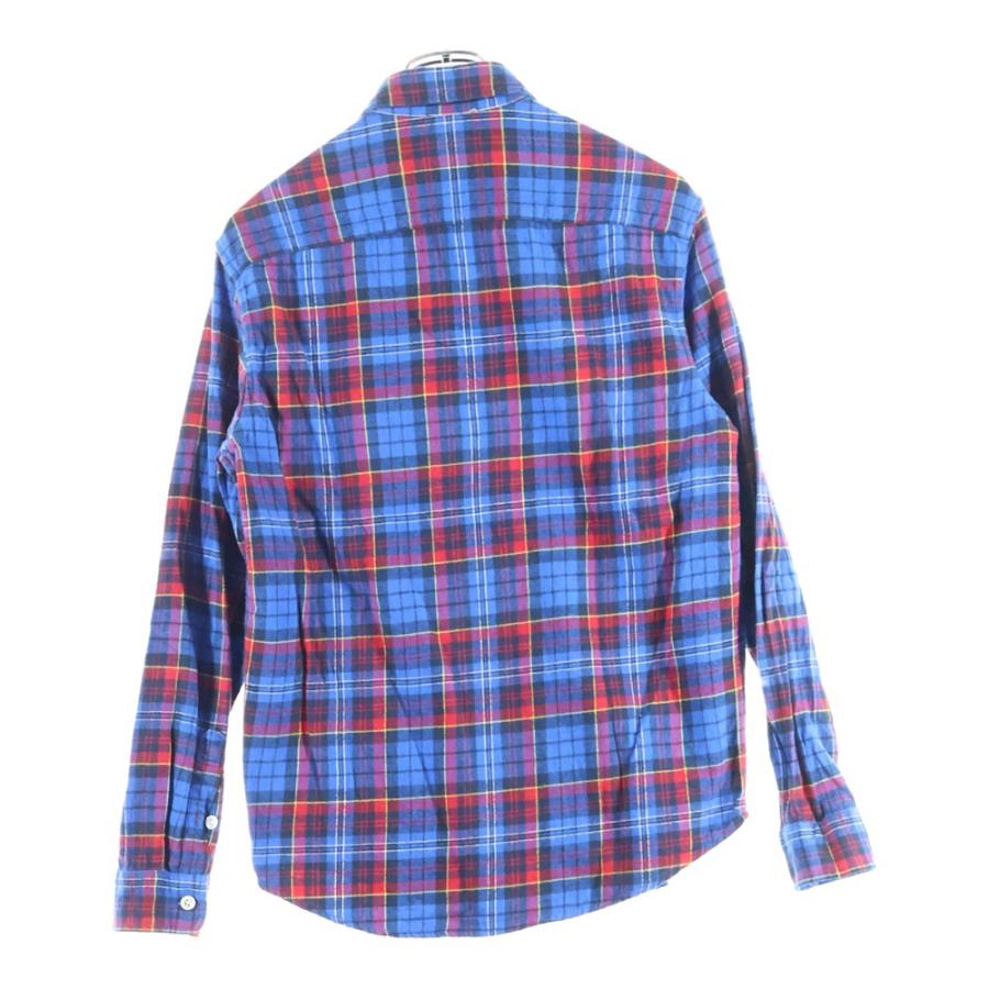 Supreme（シュプリーム） フランネルチェック 長袖シャツ ブルー