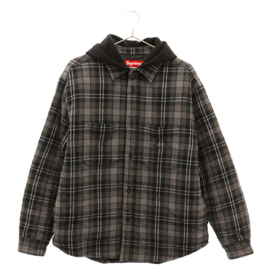 Supreme（シュプリーム） 23AW Tartan Flannel Hooded Shirts フード