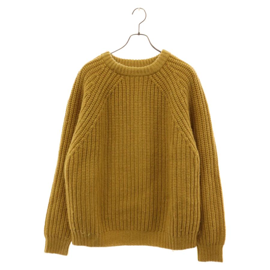 MARNI（マルニ） WOVEN SWEATER ラグランニット セーター イエロー