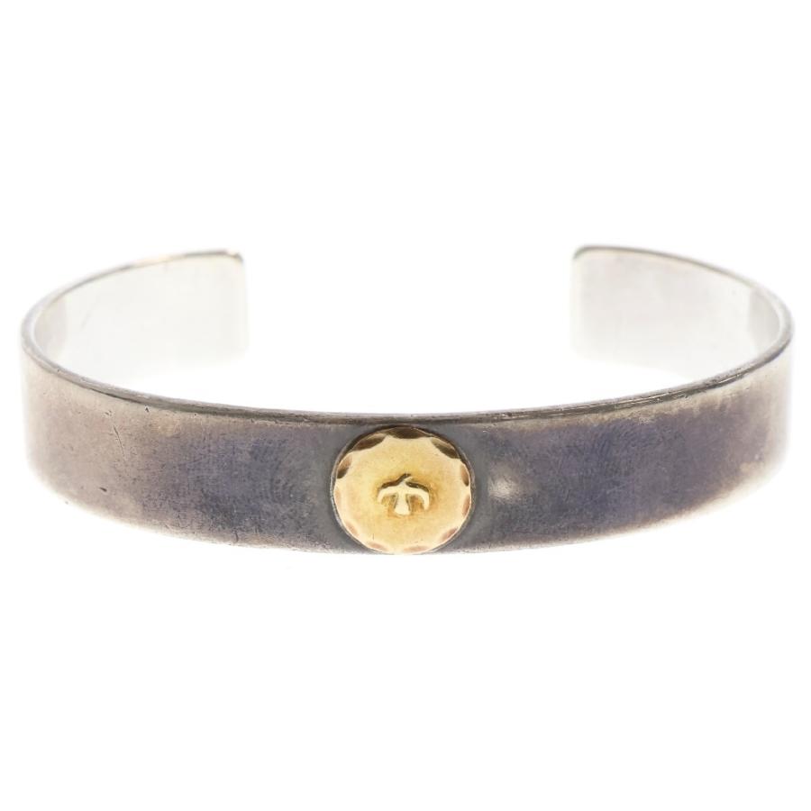 goro's（ゴローズ） 平打ちブレスM バングル シルバー/ゴールド