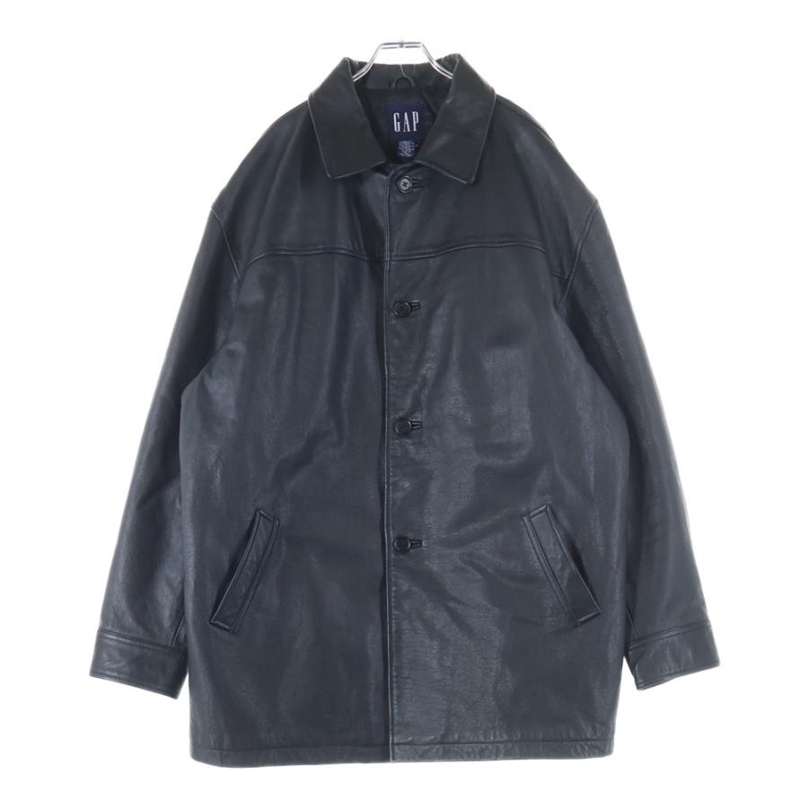VINTAGE ヴィンテージ OLD GAP オールド ギャップ レザーカーコート