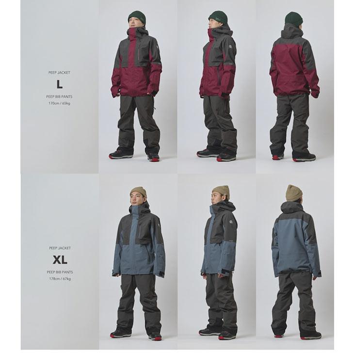 UNFUDGE アンファッジ 25-26 PEEP BIB PANTS STANDARD FIT ピープ