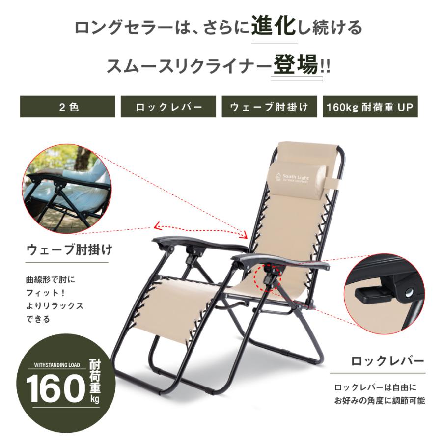 South Light アウトドアチェア 軽量 折りたたみ ハイバック 椅子 室内