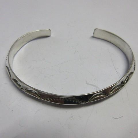 シルバー バングル レディース トライアングル インディアンジュエリー