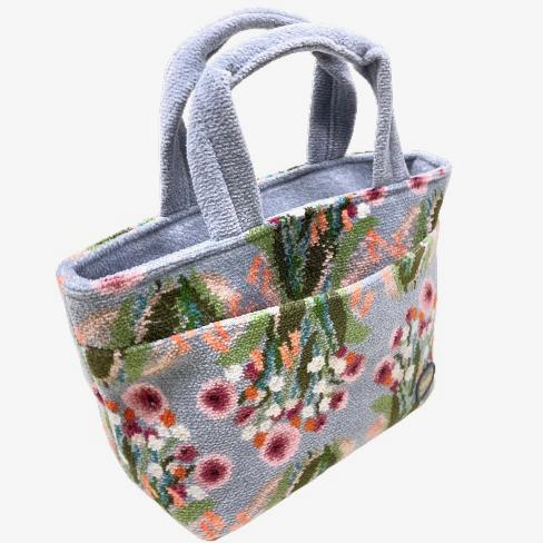 feiler（フェイラー） バッグ ポンポネットローズ ライトグレー