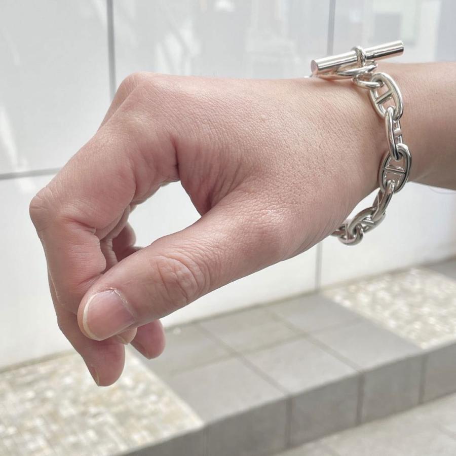 HERMES（エルメス） 磨き済み ブレスレット シェーヌダンクルGM 14コマ