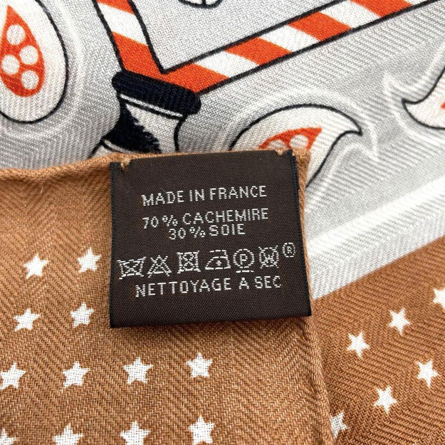 HERMES（エルメス） ショール カレジェアン140 カシシル 『宮廷の馬具