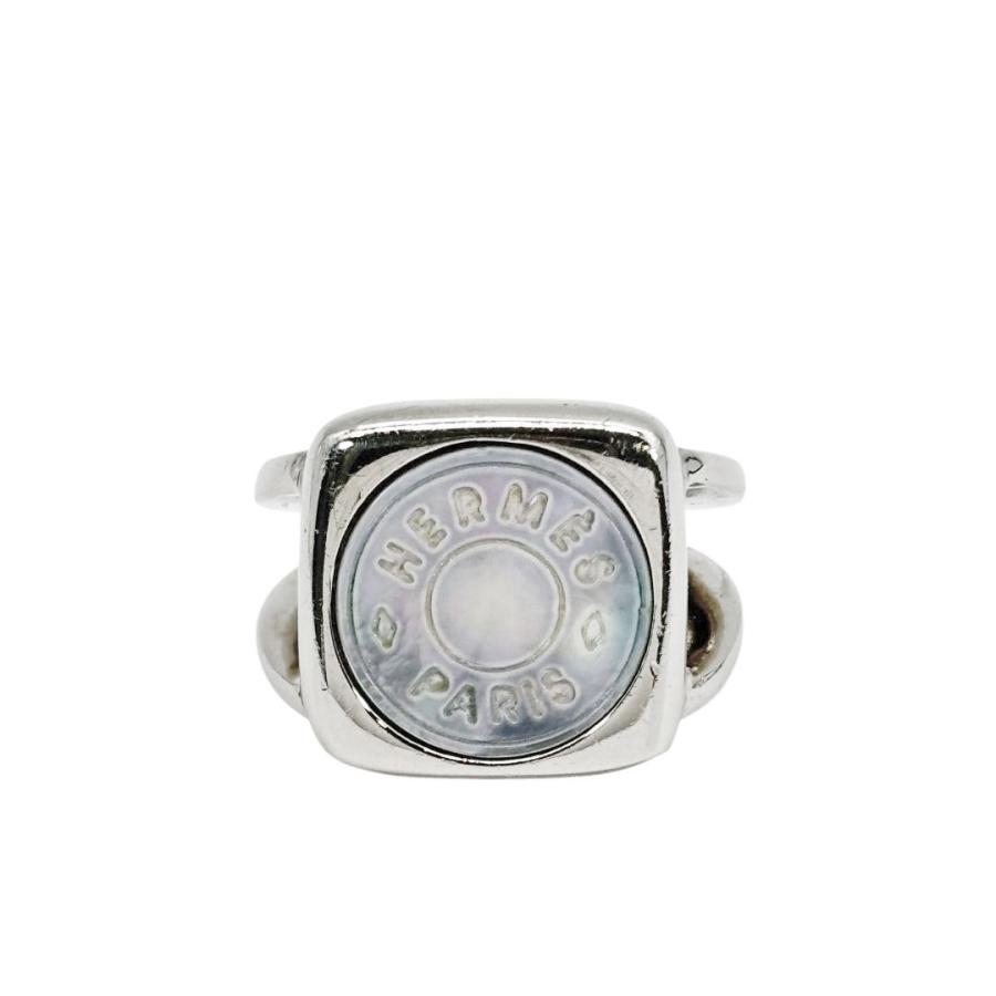 HERMES（エルメス） リング 指輪 セリエ コロゾ シェル シルバー 約9号