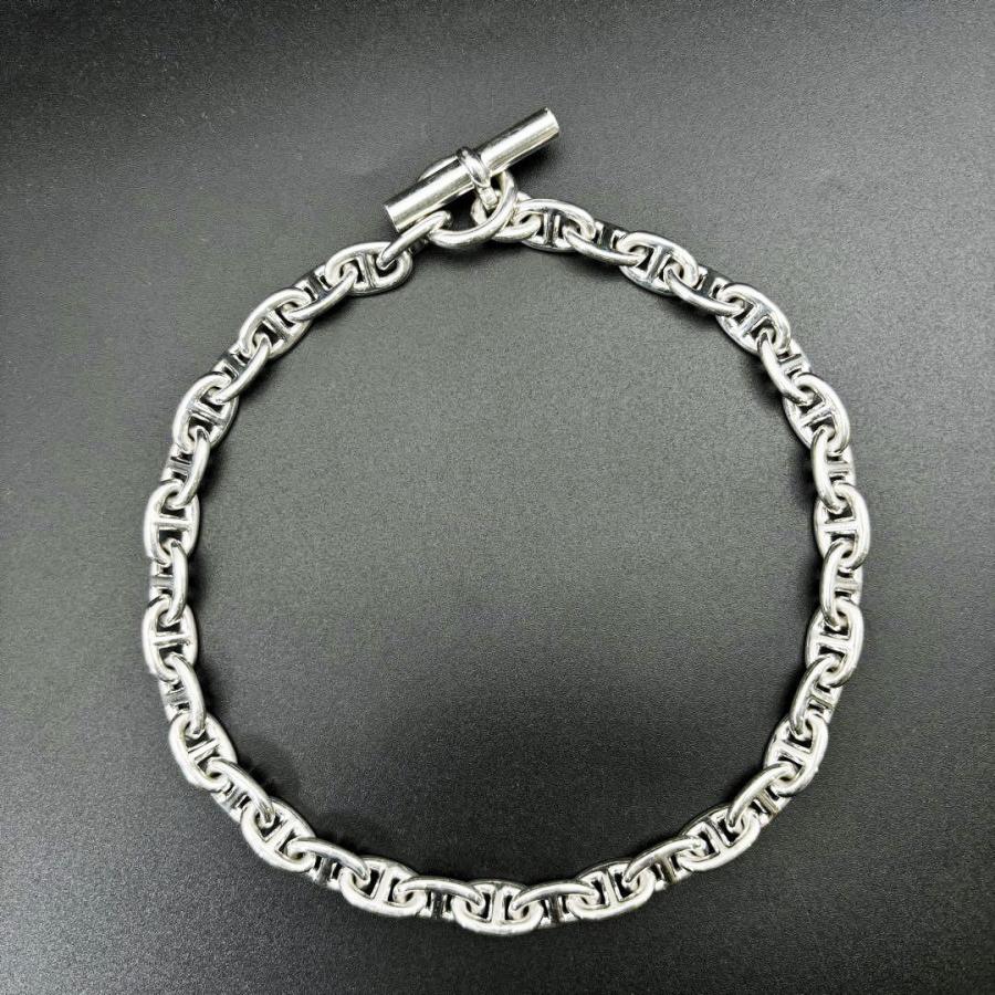 HERMES（エルメス） 磨き済み ネックレス シェーヌダンクルMM 36コマ