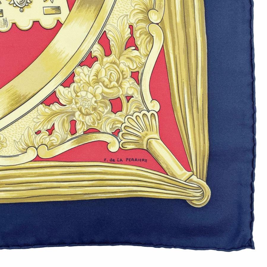 HERMES（エルメス） スカーフ カレ90 『ETRIERS(鎧・馬具柄)』 シルク