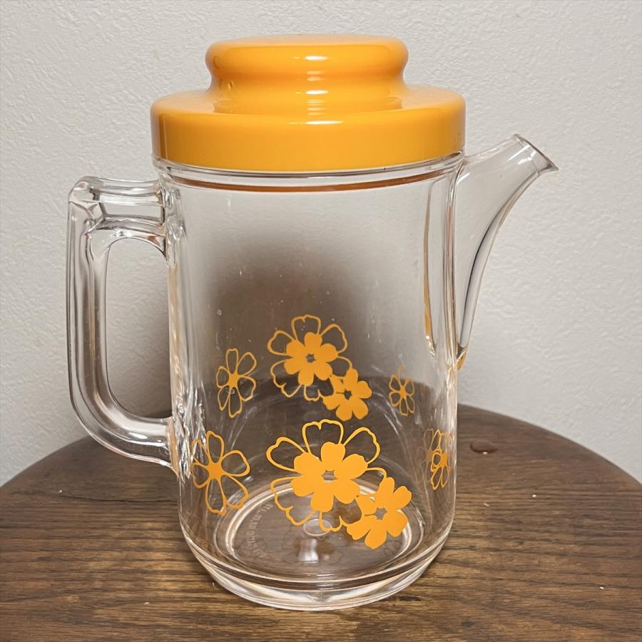 ヴィンテージ 昭和レトロ 花柄 ブルームピッチャー クッキング