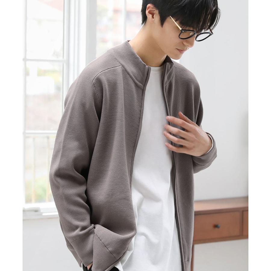 SPU（スプ） ドライバーズニット ニット メンズ 長袖 ダブルジップ